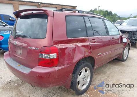 2006 Toyota Highlander Limited V6 from USA, damaged, VIN JTEDP21A460114118